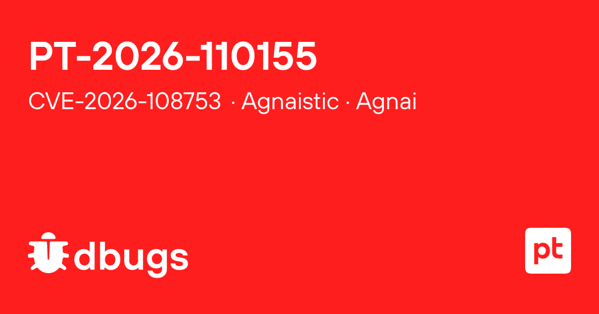 CVE-2026-108753 — Using Hardcoded Credentials in Agnaistic Agnai | dbugs