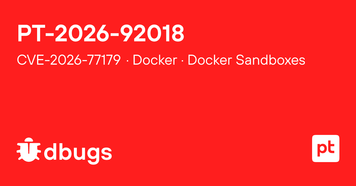 CVE-2026-77179 — Link Following in Docker Docker Sandboxes | dbugs